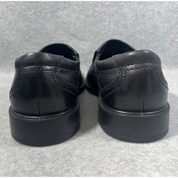 Ecco New Jersey Loafers Mens Size 7/7.5‎ Slip On Dress Shoes Black Leather 41 EU main image 15
